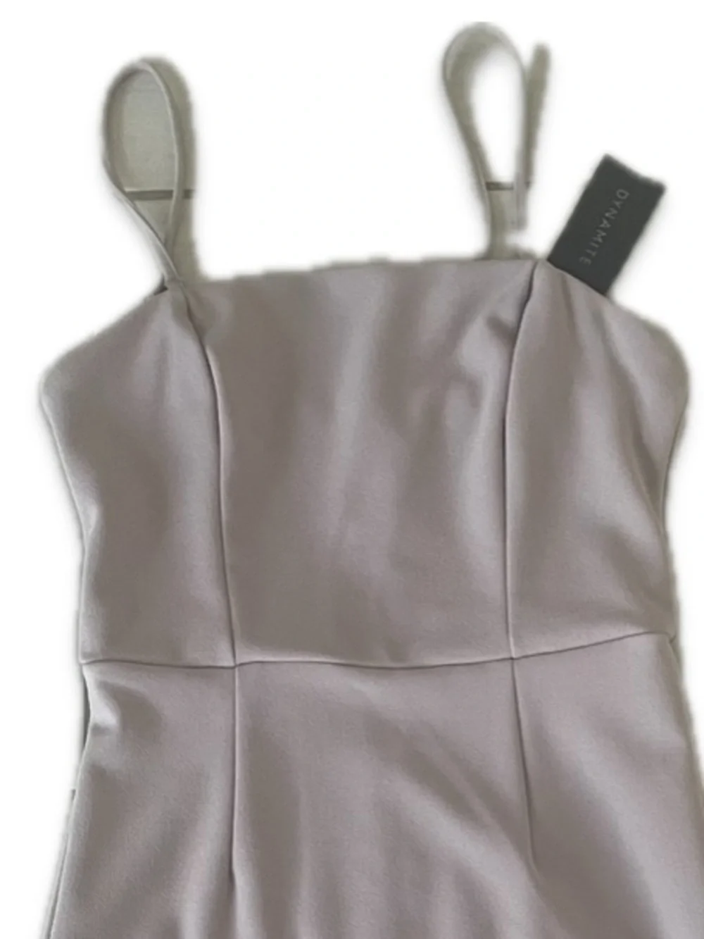 Dynamite Light Mauve Midi Bodycon Dress 🔥 - Size XS, NWT - Picture 5 of 15